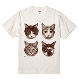 ②後期：ななはちオリジナルTシャツ〈猫街ろまん〉
