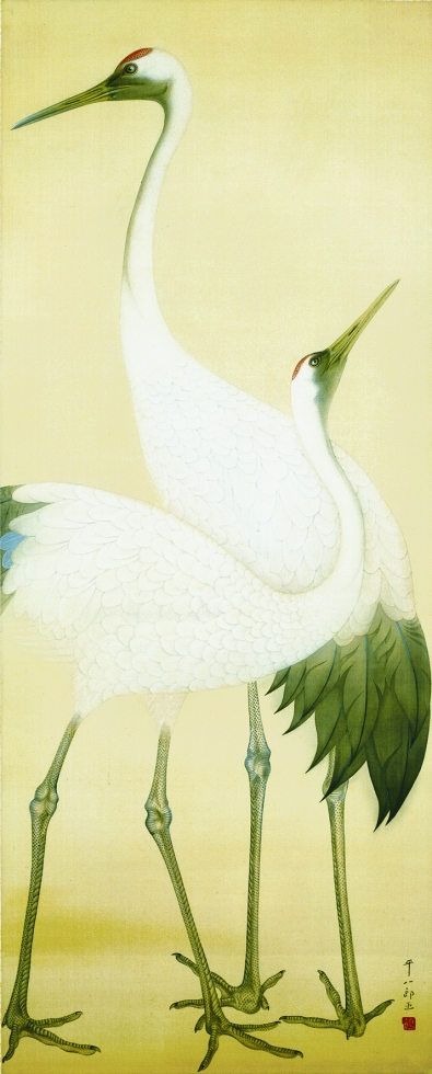 《双鶴》 1923年 京都国立近代美術館蔵 【後期展示】