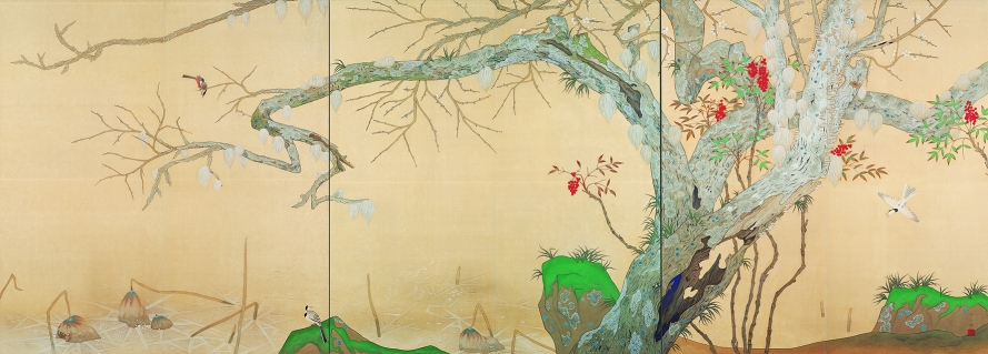 《閑庭待春》 1925年 京都市美術館 【前期展示】