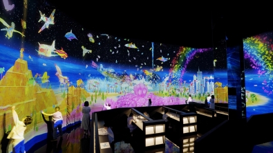  teamLab 《Sketch Umwelt World》 ©teamLab 